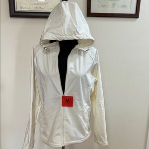32 Degrees Women's Cream Hooded Jacket
